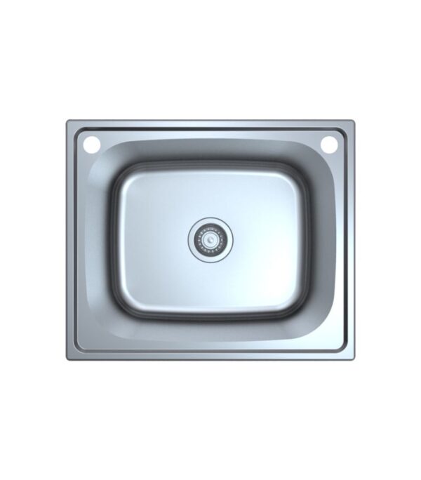Otus 600x500x250mm Stainless Steel Single Bowl Laundry Sink