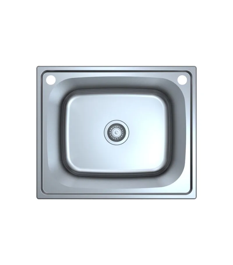 Otus 600x500x250mm Stainless Steel Single Bowl Laundry Sink
