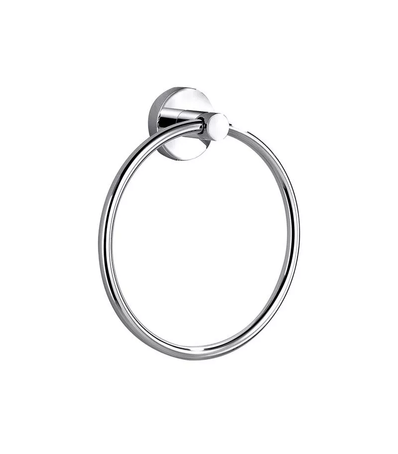 Otus Brass Towel Ring - Chrome