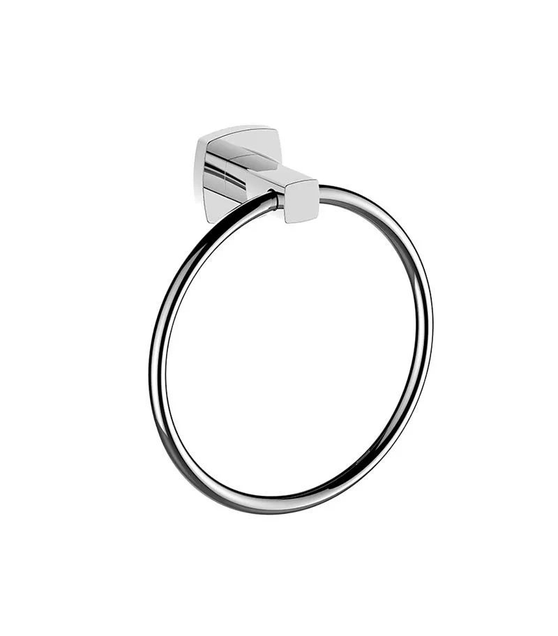 Luxus Chrome Towel Ring