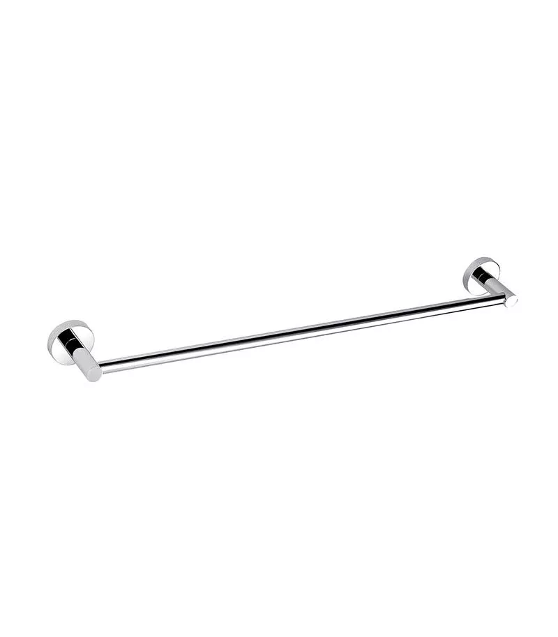 Otus Brass Single Towel Rail - Chrome