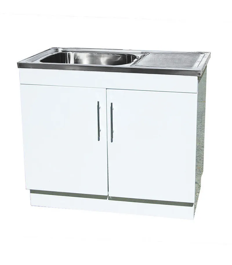 1000mm Laundry Tub With Polyurethane Cabinet