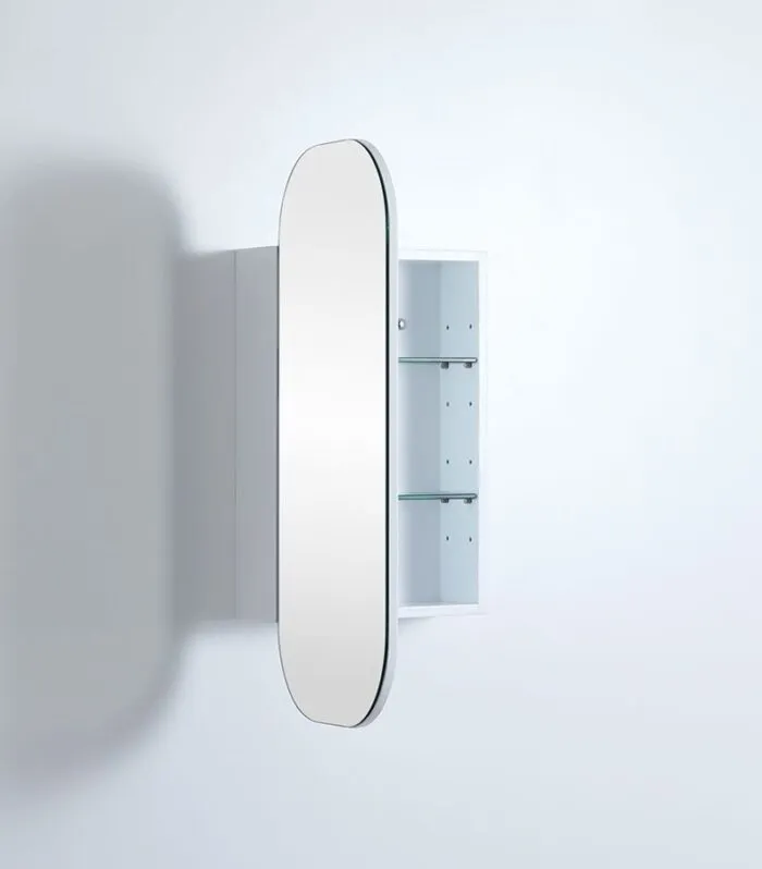 Olivia Matt White 600x900mm Wall Hung Tallboy