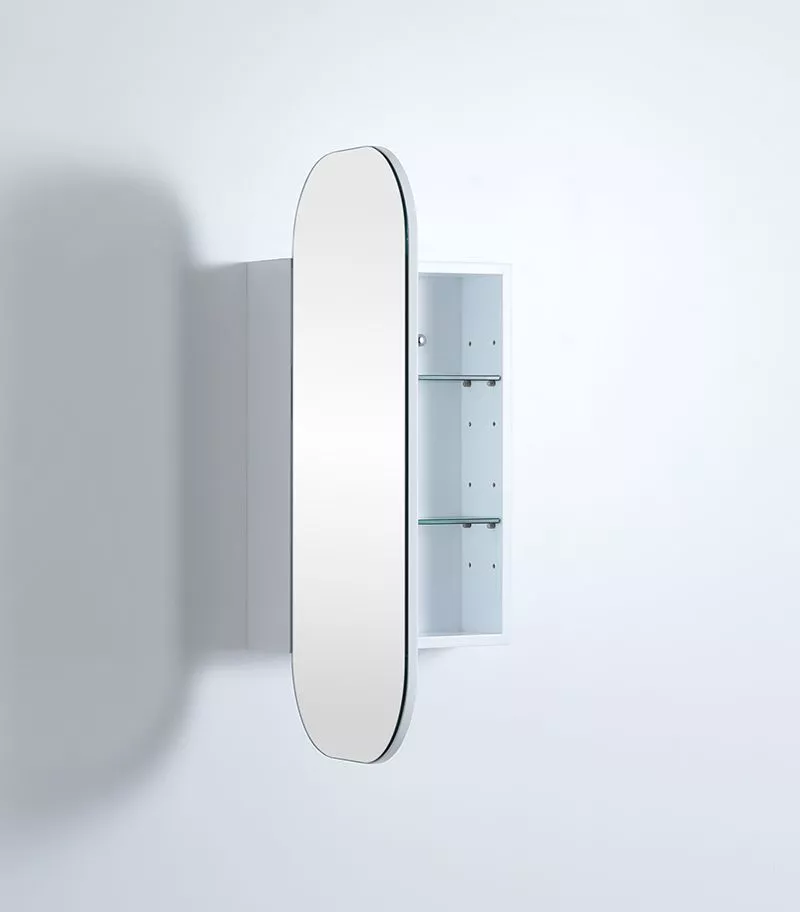 Olivia Matt White 600x900mm Wall Hung Tallboy