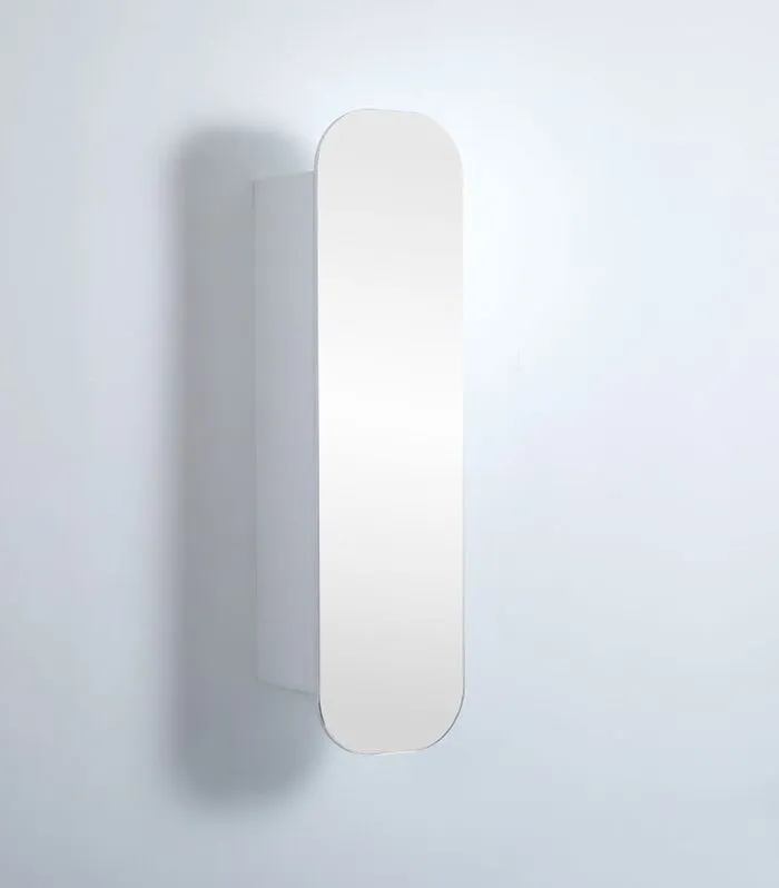 Olivia Matt White 400x1500mm Wall Hung Tallboy