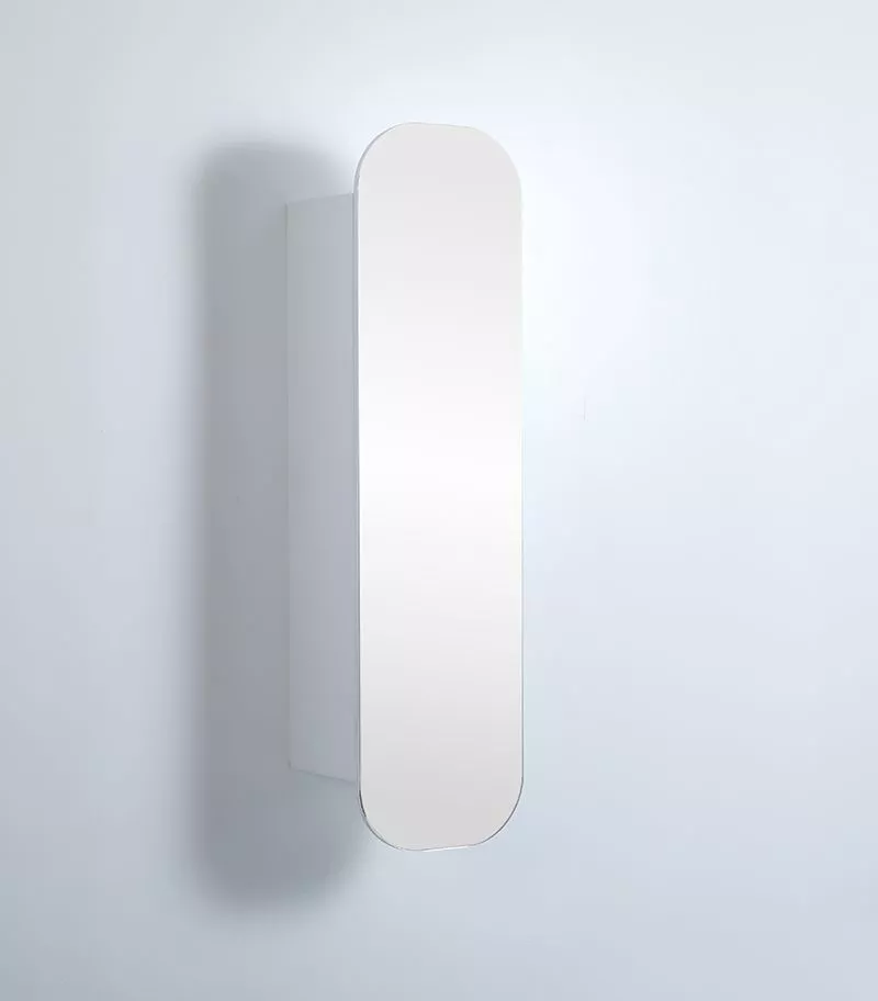 Olivia Matt White 400x1500mm Wall Hung Tallboy