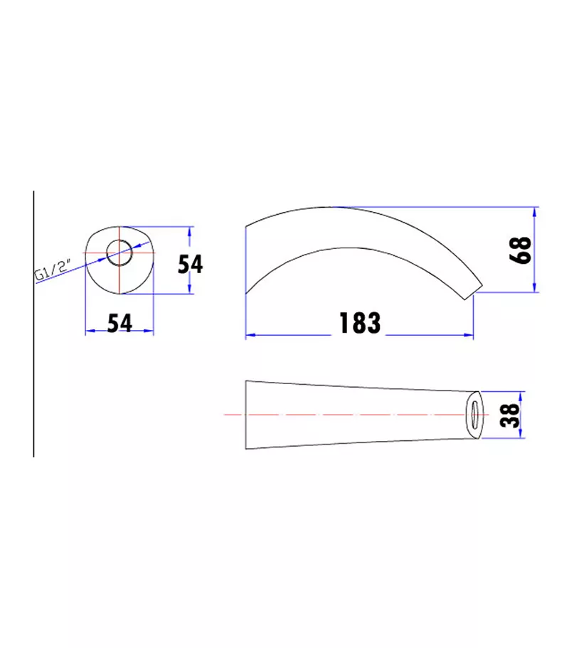 Yale Bath Spout PHD-510