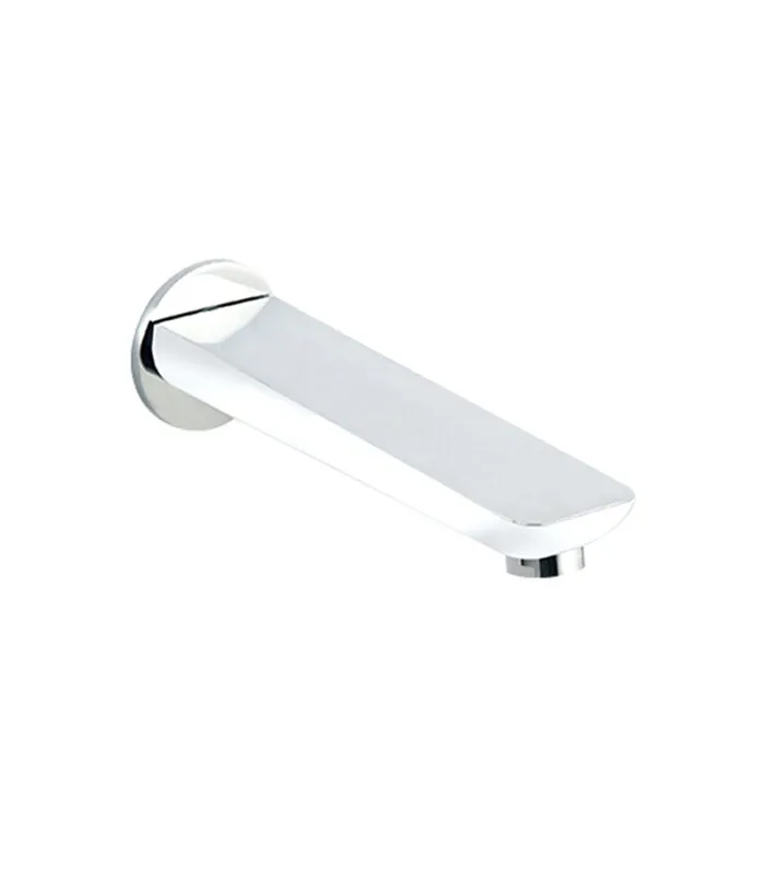 Liberty Basin/Bath Spout - Matte White and Chrome