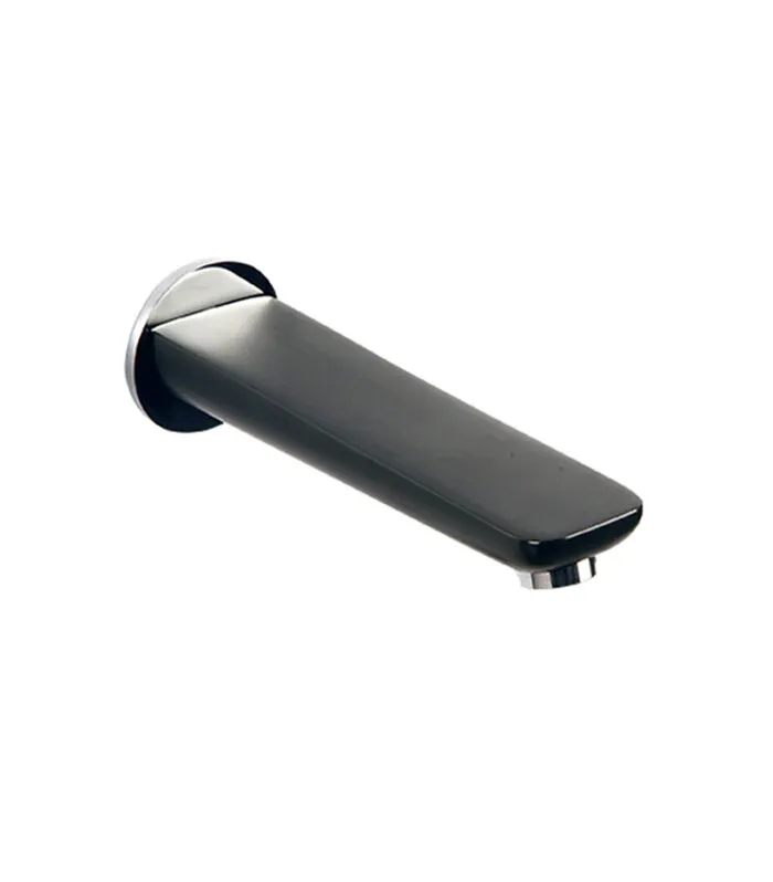 Liberty Basin/Bath Spout - Matte Black and Chrome