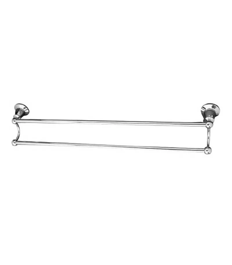 Noosa Chrome Double Towel Rail 786mm