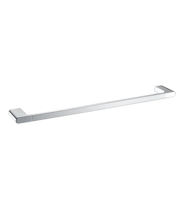 Cora Single Towel Rail | Length: 600/800mm | Chrome