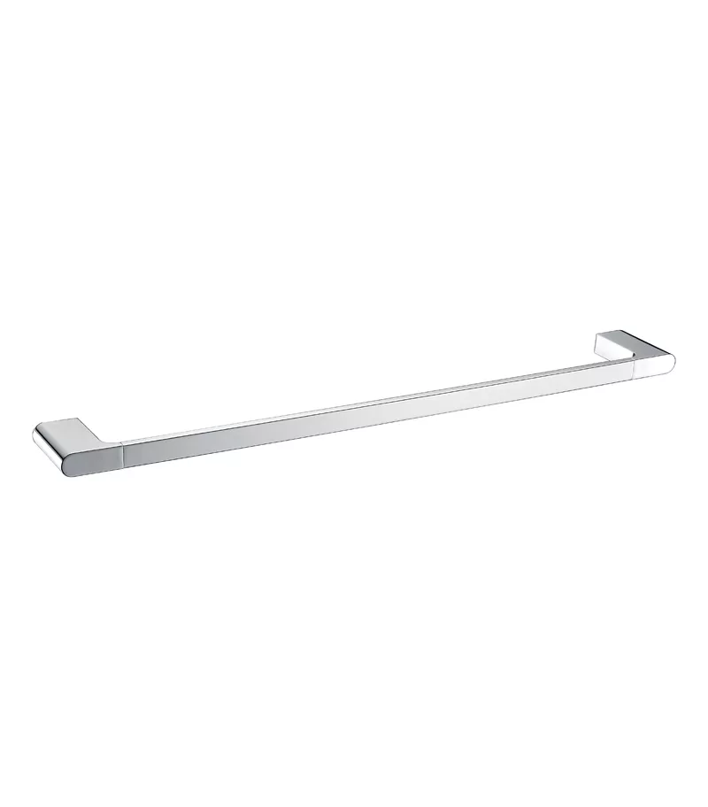 Cora Single Towel Rail | Length: 600/800mm | Chrome