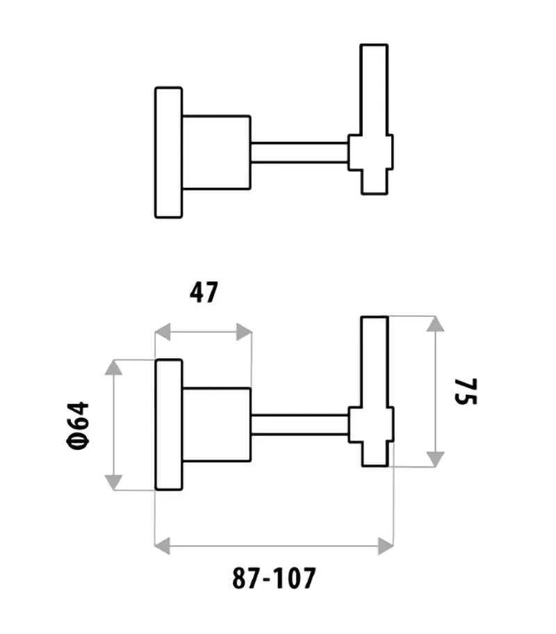 Specification For Sabin Lever Wall Top Assembly