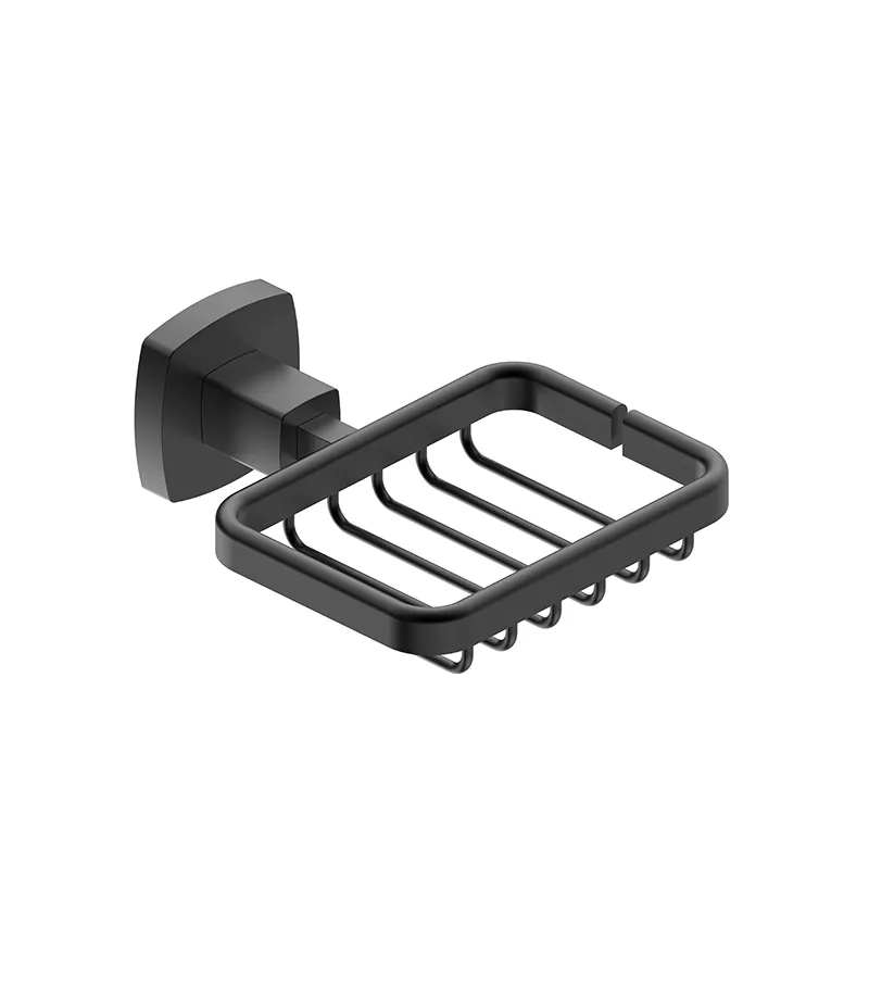 Luxus Matt Black Soap Basket