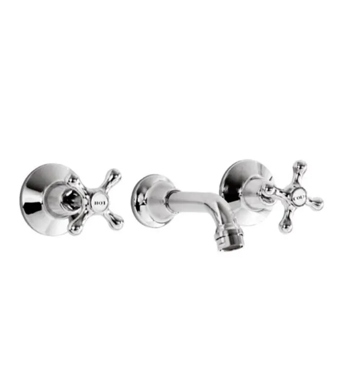 Entice Chrome Bath Tap Set