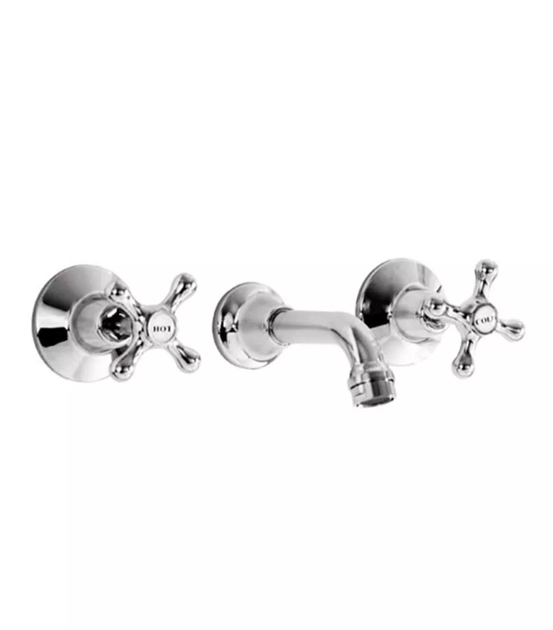 Entice Chrome Bath Tap Set