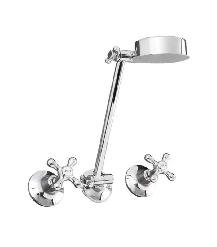 Entice Chrome Shower Tap Set