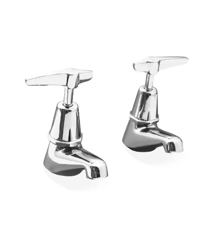 Kirra Lever Pillar Tap Set