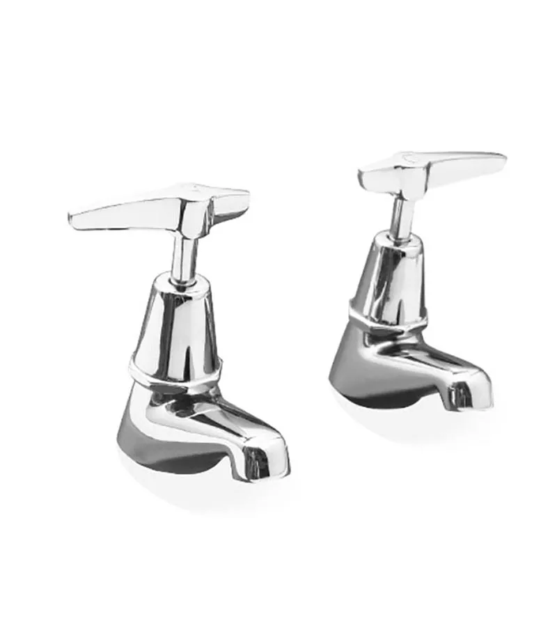 Kirra Lever Pillar Tap Set