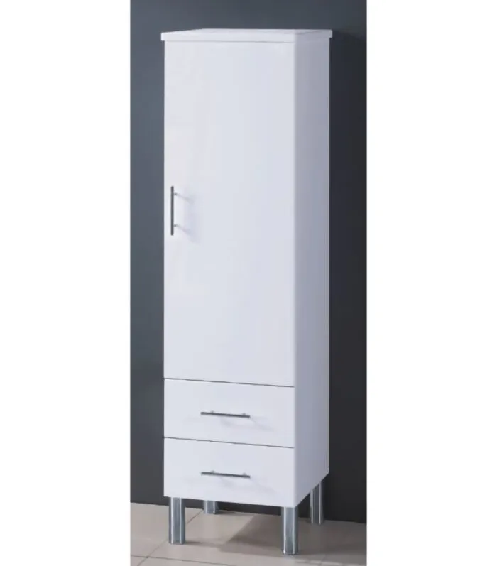 Reno 2 Solid Door Tallboy With Bar Handles