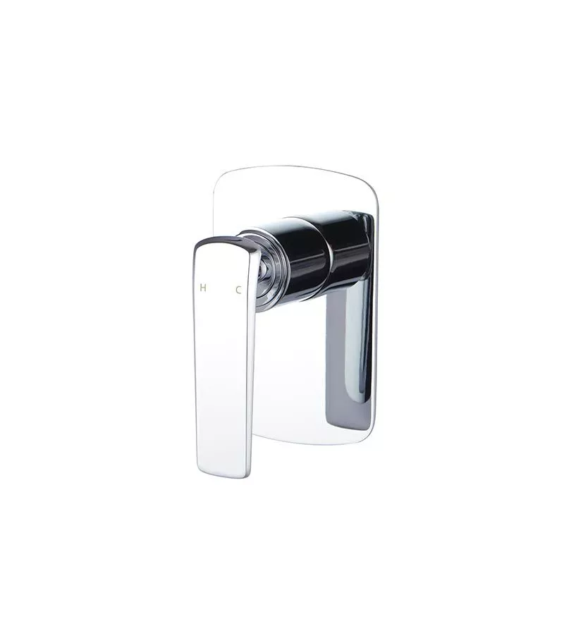 Esperia Brass Wall Mixer - Chrome