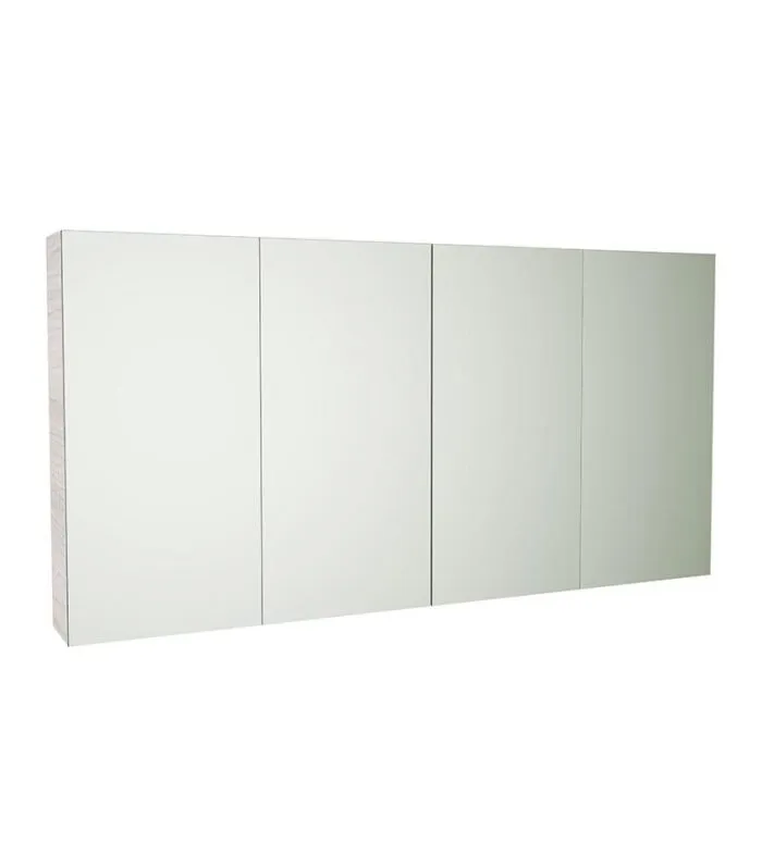 Avie Light Oak PVC 1480mm X 750mm Shaving Cabinet