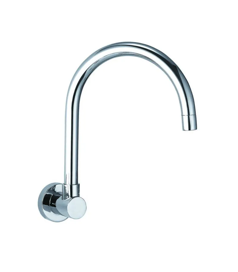 Mona Swivel Wall Mounted Spout - Chrome