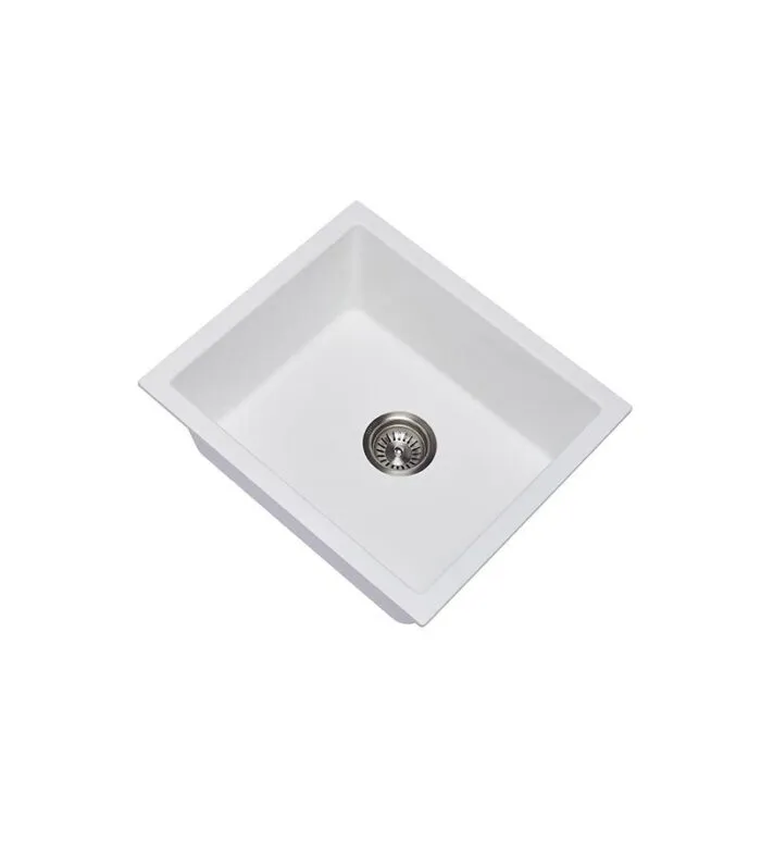 Carysil White Granite Kitchen Sink 533mm TWM-SW
