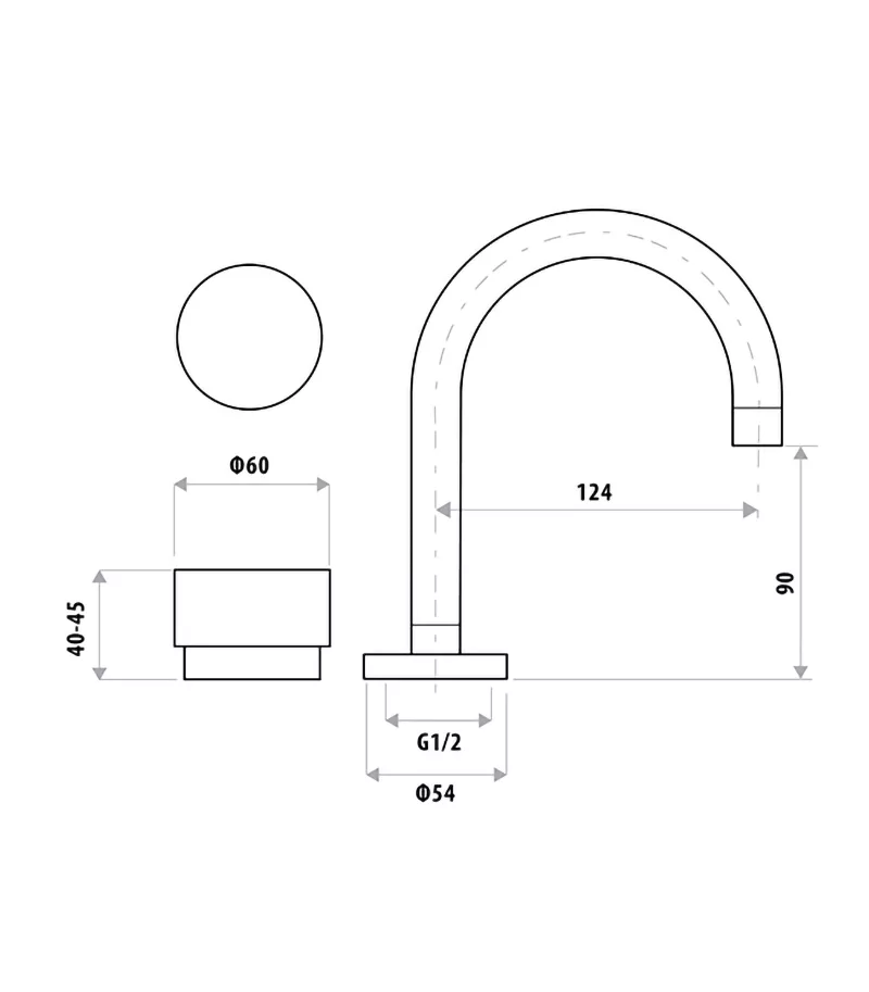 Specification For Loui Basin Tap Set