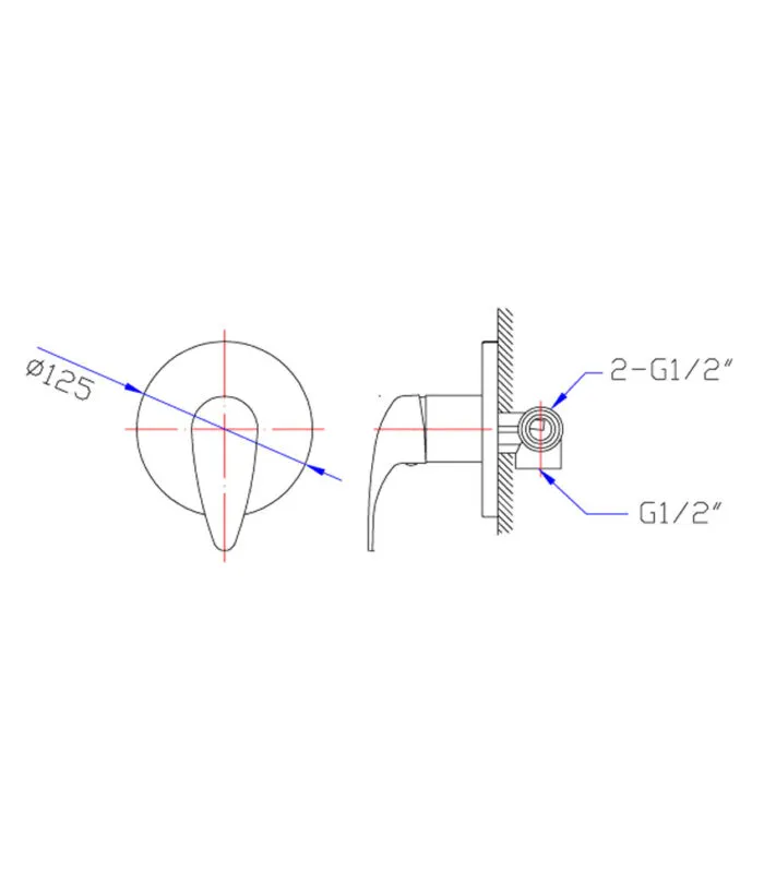 Specification For Acco Wall Mixer