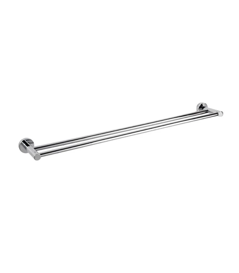 Loui 790mm Double Towel Rail – Cut to Size | Chrome