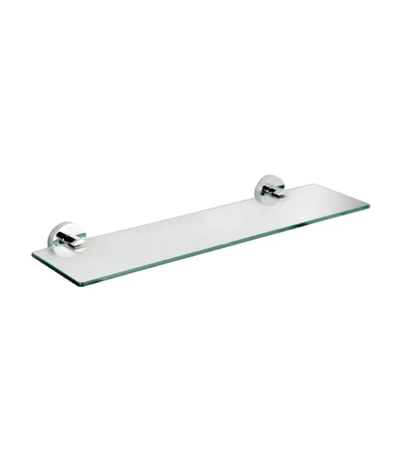 Loui 480mm Shower Glass Shelf - Chrome