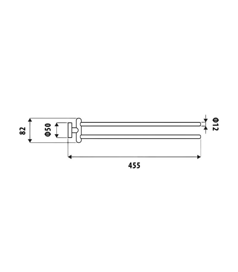 Loui 455mm Towel Hanger - Specification