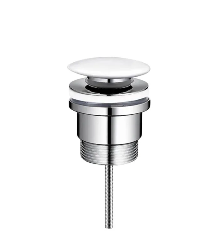 Universal Matt White Mushroom Pop Up Waste M43MW