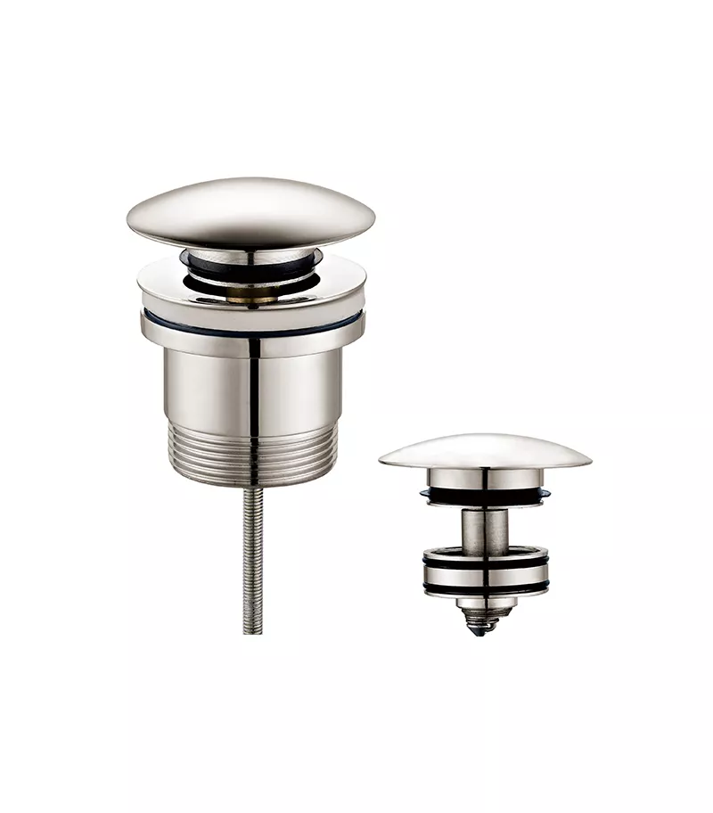 Opus Brushed Nickel Mushroom Head Universal Pop Up Waste BW099-BN