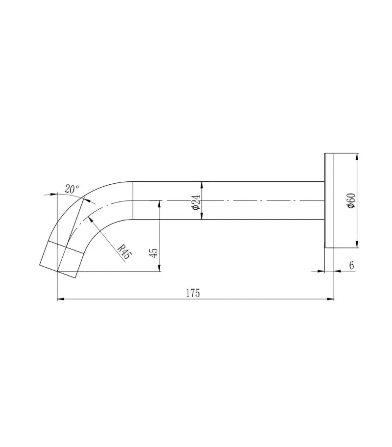 Soko Basin/Bath Spout - Specification