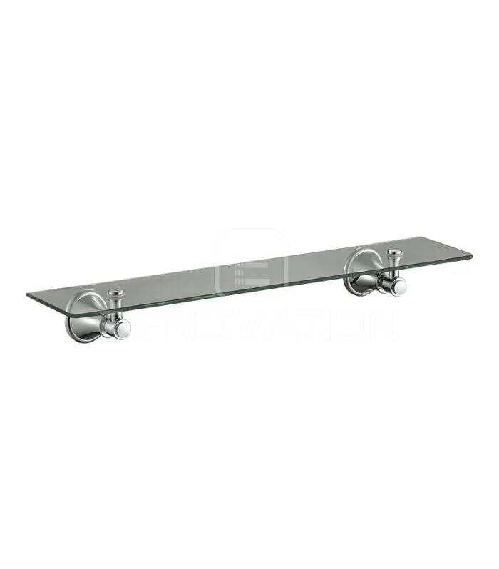 Clasico Chrome Shower Glass Shelf 66509