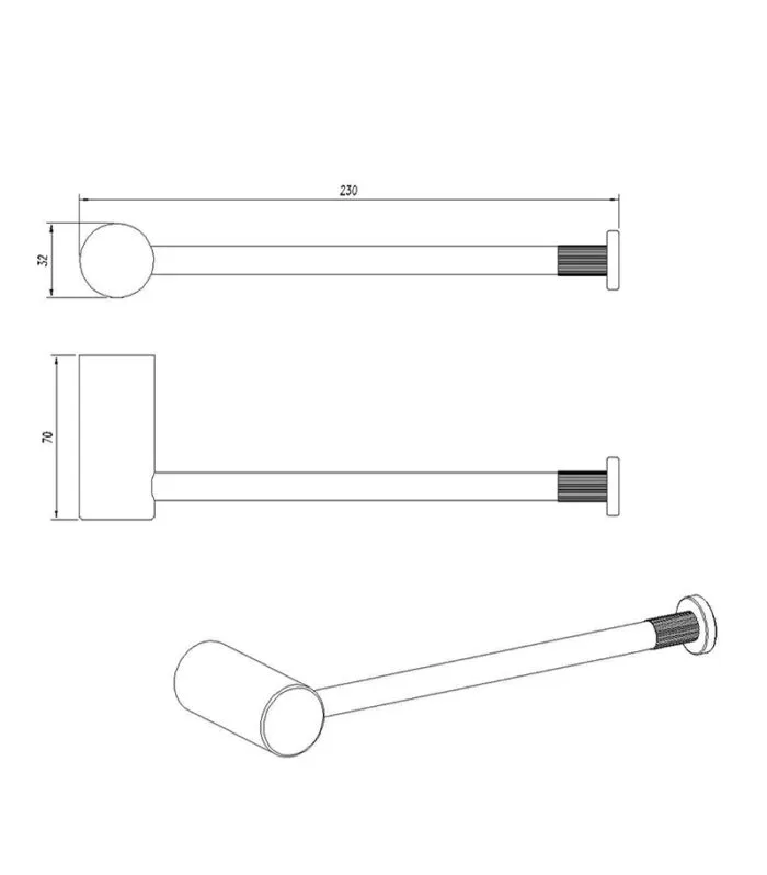 CADDENCE Towel Bar - Specification
