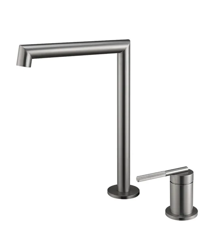 CADDENCE Two-Piece Basin Mixer - Brushed Nickel