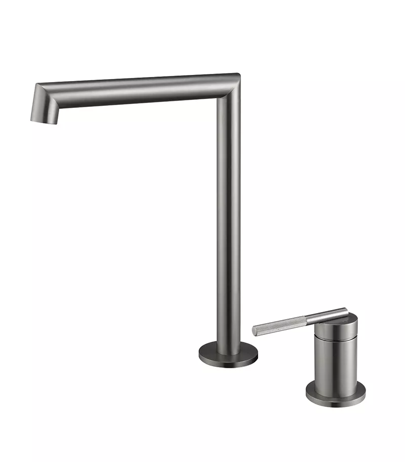 CADDENCE Two-Piece Basin Mixer - Brushed Nickel