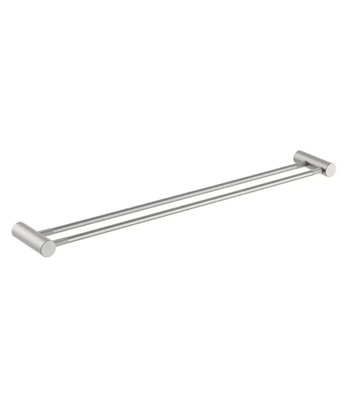 CADDENCE Double Towel Rail - Brushed Nickel