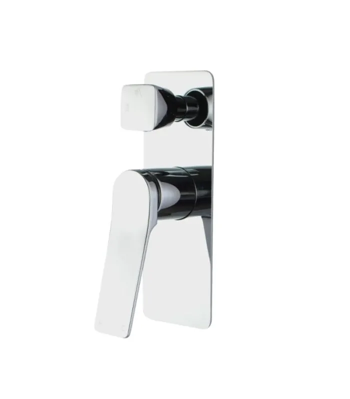 Rushy Wall Mixer with Diverter - Chrome