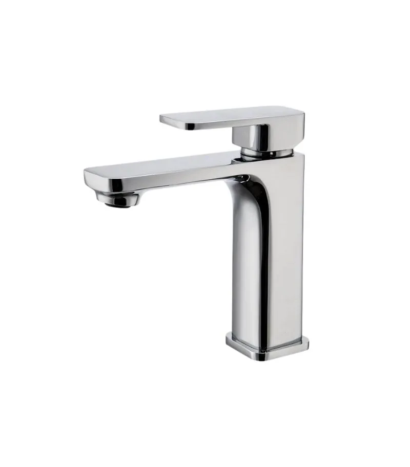 IVANO Brass Short Basin Mixer - Chrome