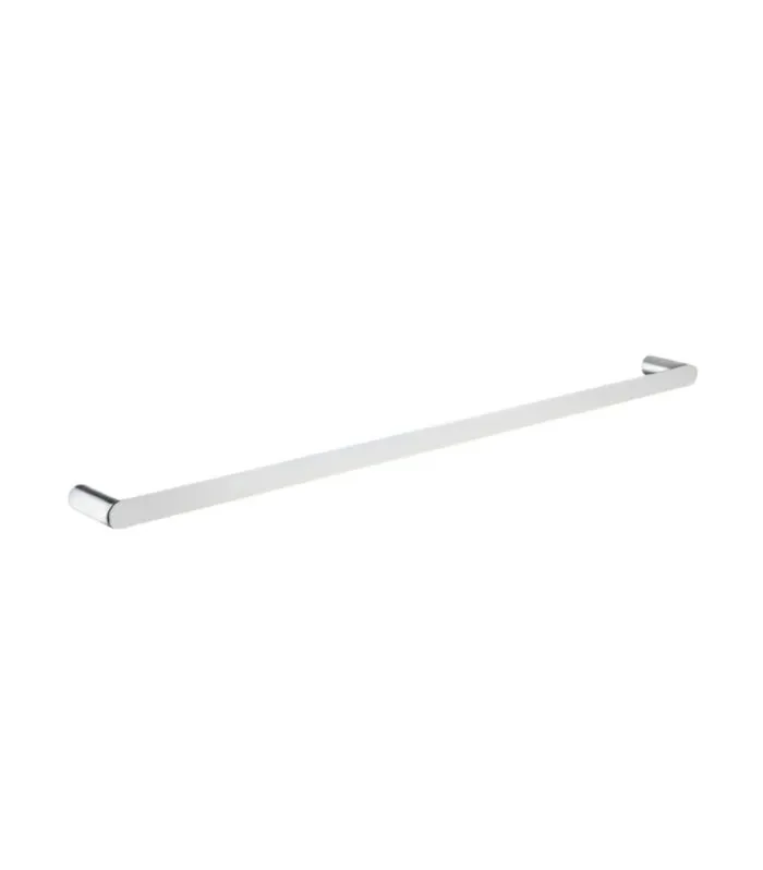 Rushy Single Towel Rail - Chrome