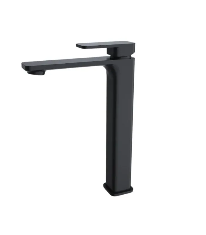 IVANO Brass Tall Basin Mixer - Matt Black