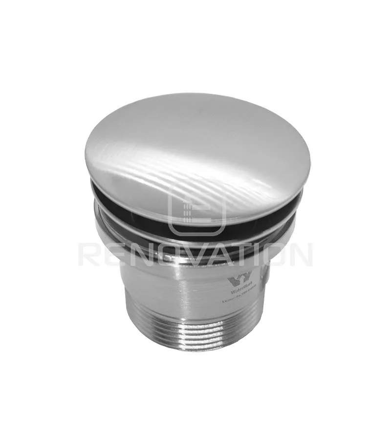 Budget Big head Chrome Universal Pop Up Waste Topview