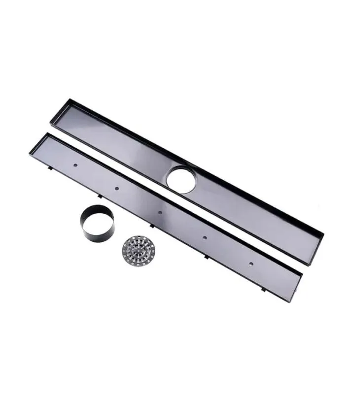 Tile Insert 600mm Gunmetal Grey Stainless Steel Floor Grate Components