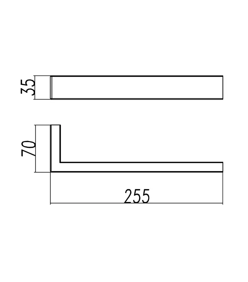 IVANO Towel Bar Specification