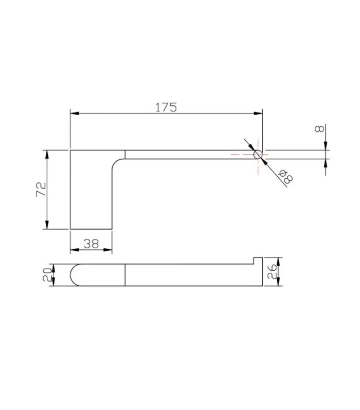 VOG Toilet Roll Holder - Specification