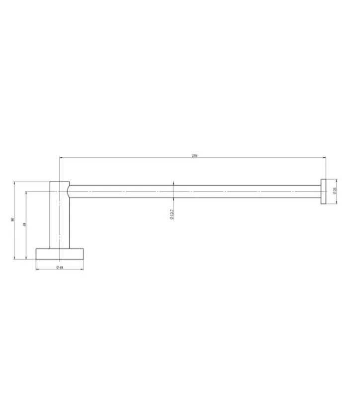 Amoza SST Towel Bar - Specification